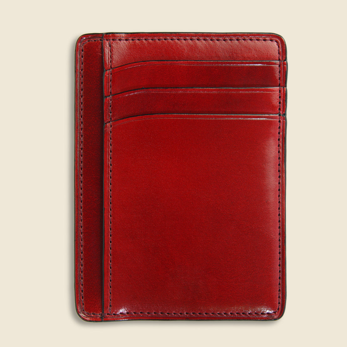 Card and Document Case - Cherry - Il Bussetto - STAG Provisions - Accessories - Wallets