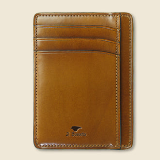 Card and Document Case - Light Brown
