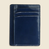 Card and Document Case - Navy - Il Bussetto - STAG Provisions - Accessories - Wallets
