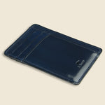 Card and Document Case - Navy - Il Bussetto - STAG Provisions - Accessories - Wallets