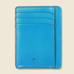 Card and Document Case - Cadet Blue - Il Bussetto - STAG Provisions - Accessories - Wallets