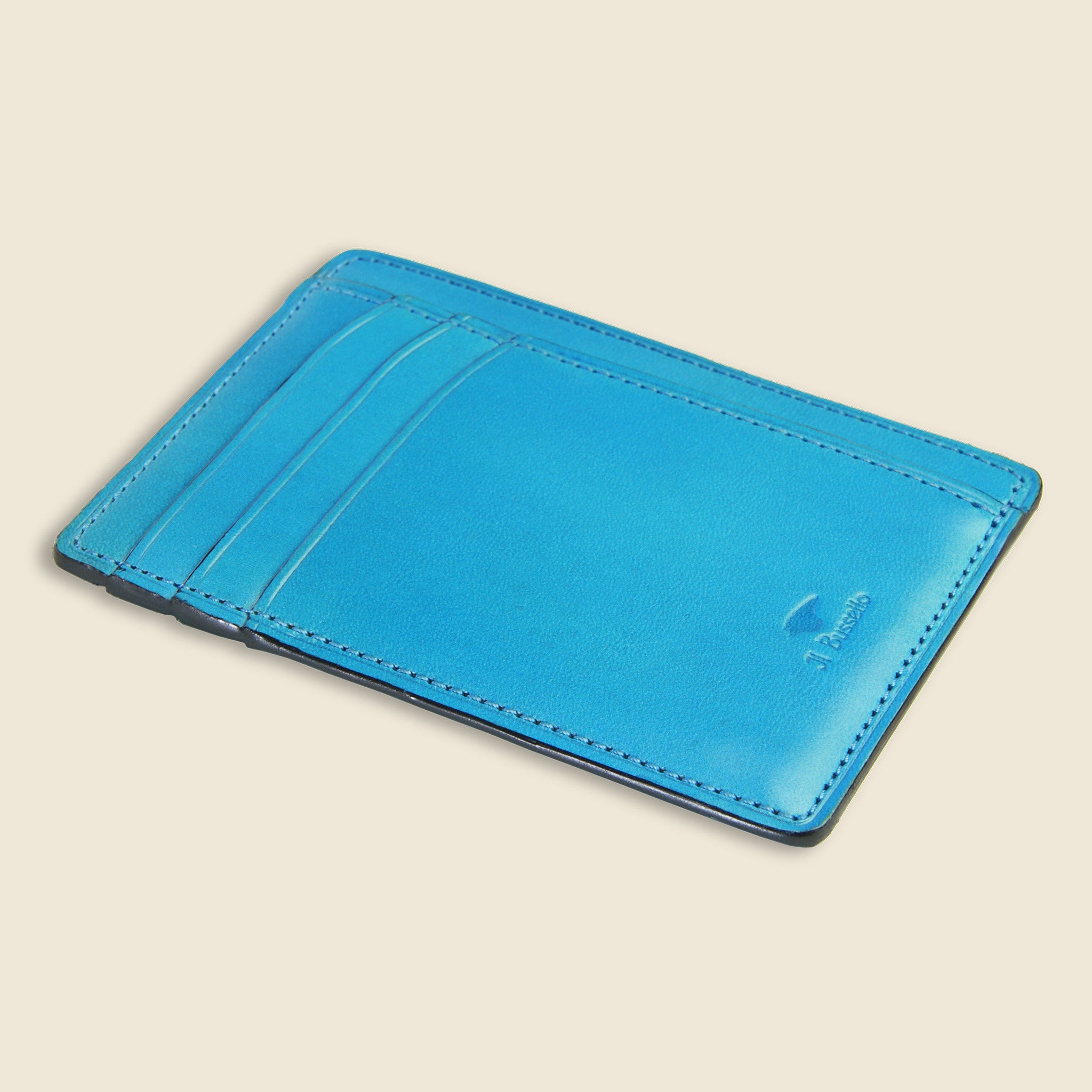 
                          Card and Document Case - Cadet Blue - Il Bussetto - STAG Provisions - Accessories - Wallets
                        