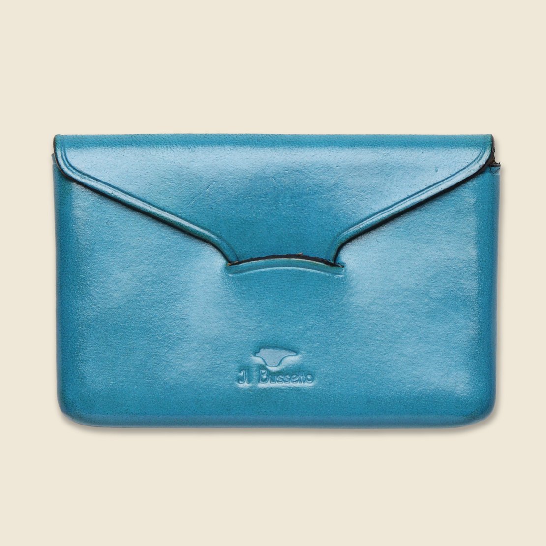 Il Bussetto Business Card Holder - Cadet Blue