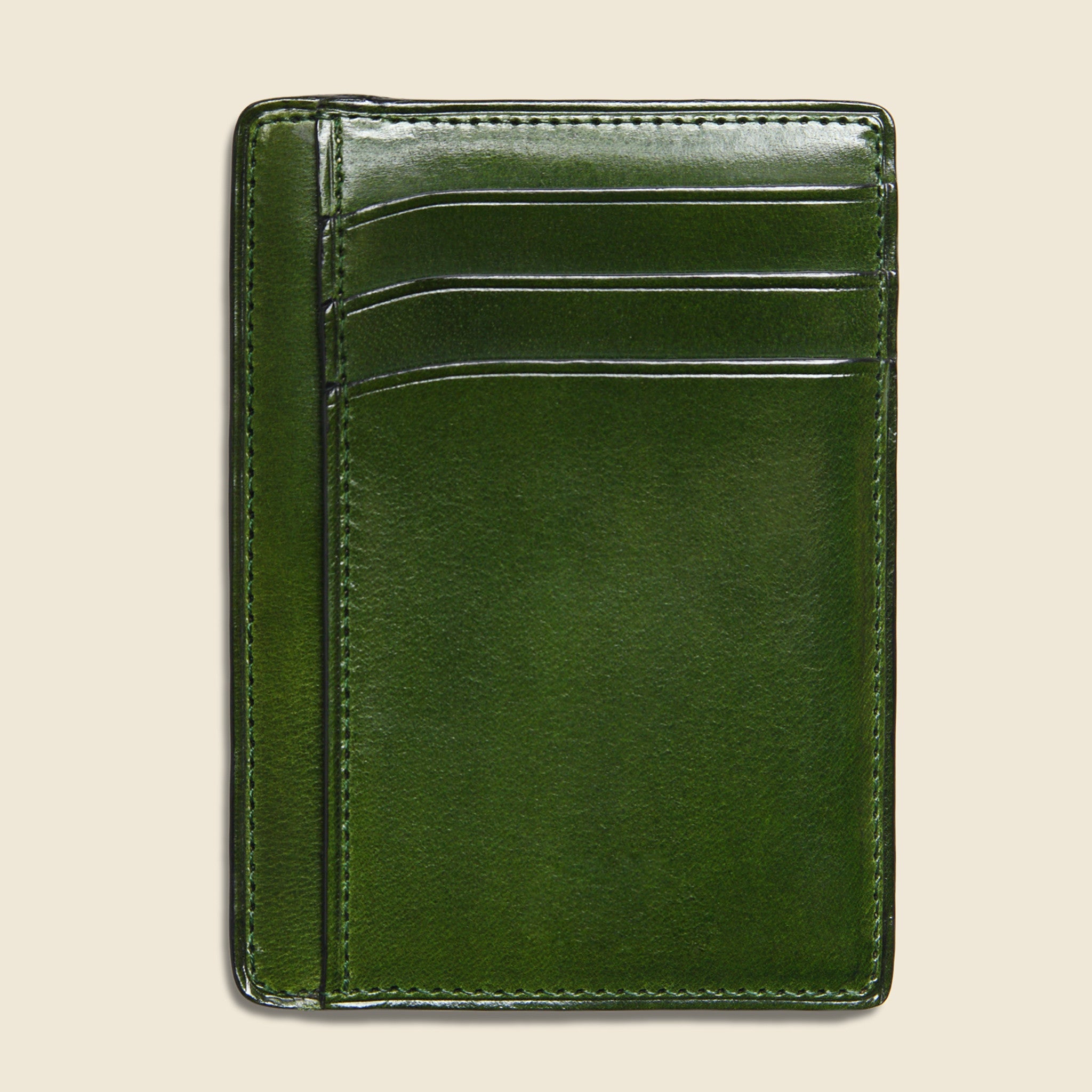 
                          Card and Document Case - Green - Il Bussetto - STAG Provisions - Accessories - Wallets
                        