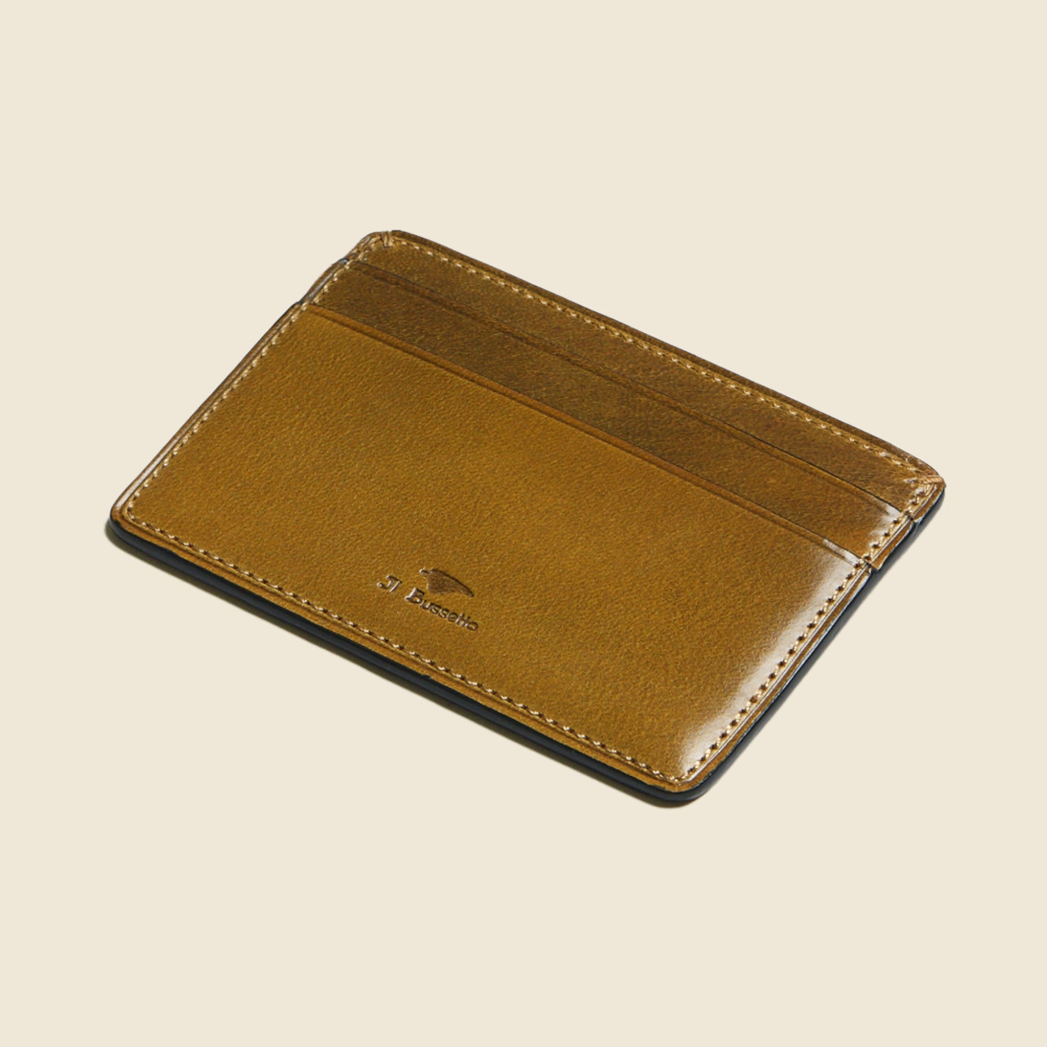 
                          Credit Card Case - Light Brown - Il Bussetto - STAG Provisions - Accessories - Wallets
                        