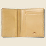 Bi-Fold Card Case - Cadet Blue - Il Bussetto - STAG Provisions - Accessories - Wallets