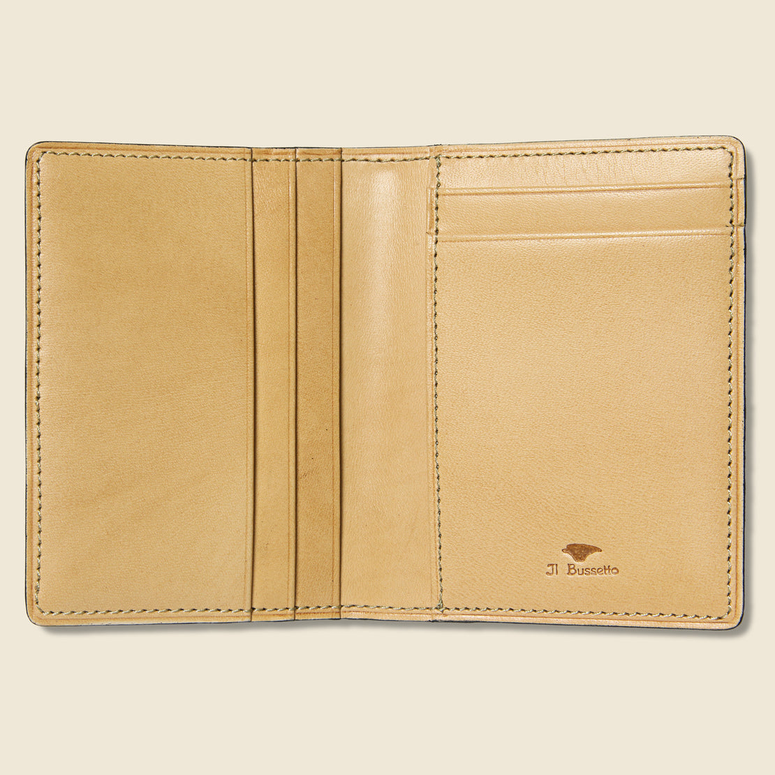 Bi-Fold Card Case - Brown - Il Bussetto - STAG Provisions - Accessories - Wallets
