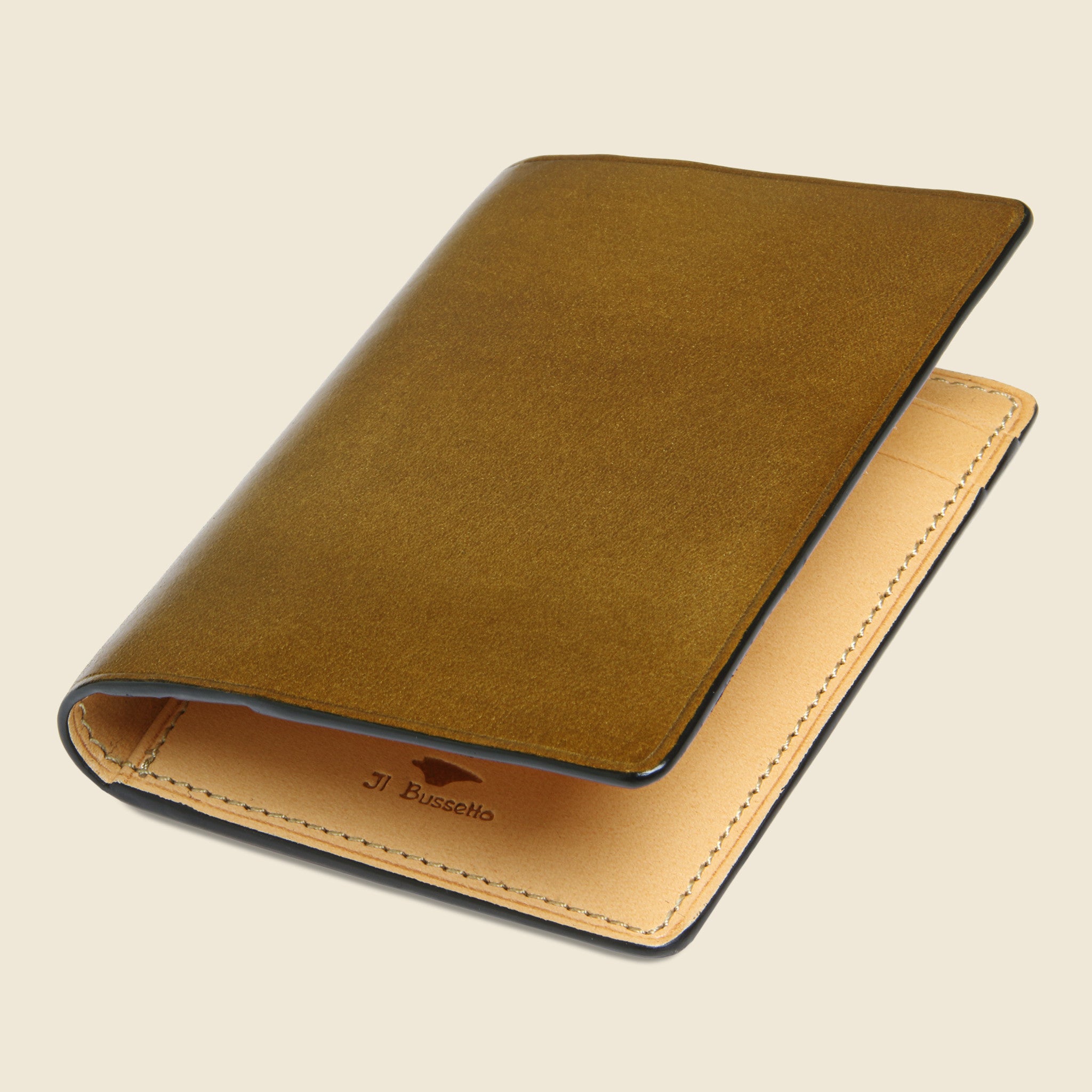 
                          Bi-Fold Card Case - Light Brown - Il Bussetto - STAG Provisions - Accessories - Wallets
                        