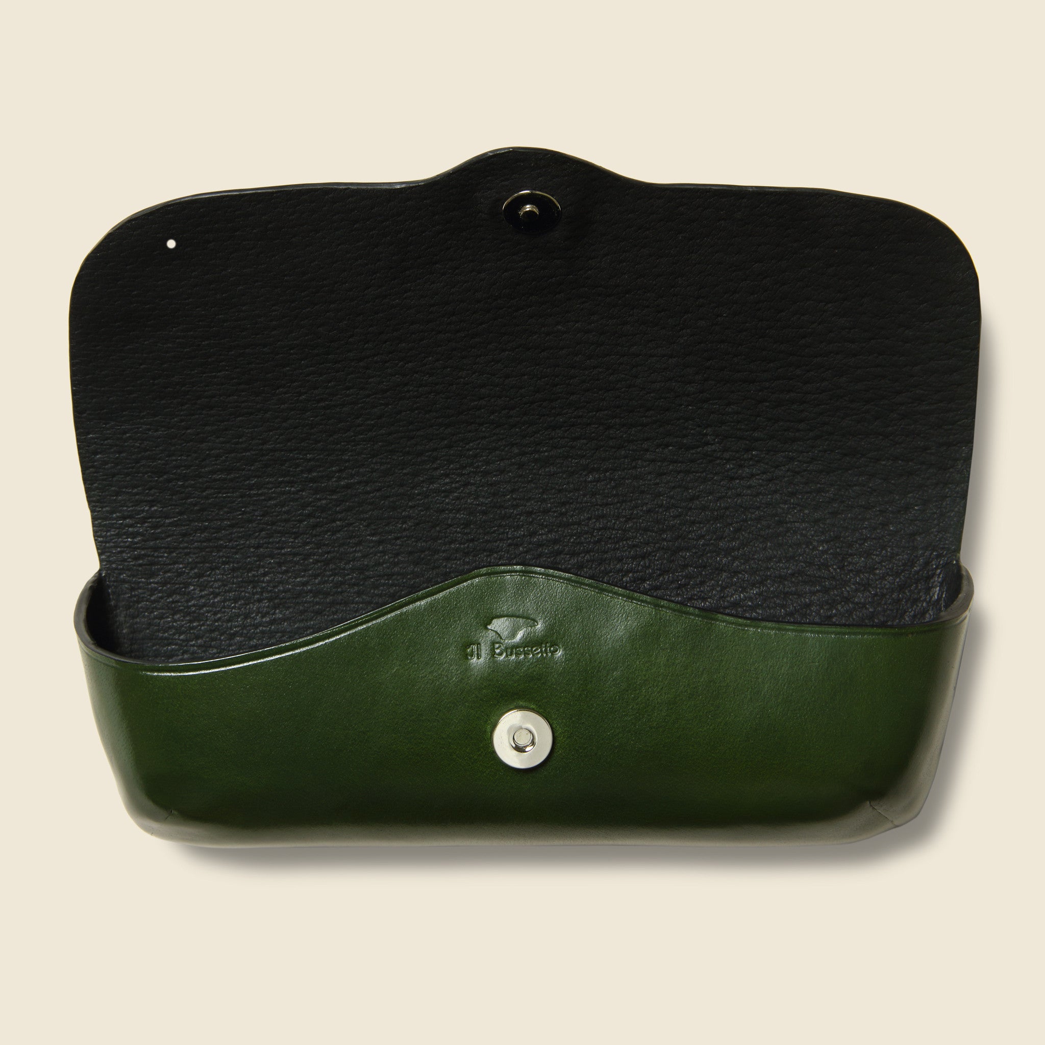 
                          Eyeglass Case - Green - Il Bussetto - STAG Provisions - Accessories - Eyewear
                        