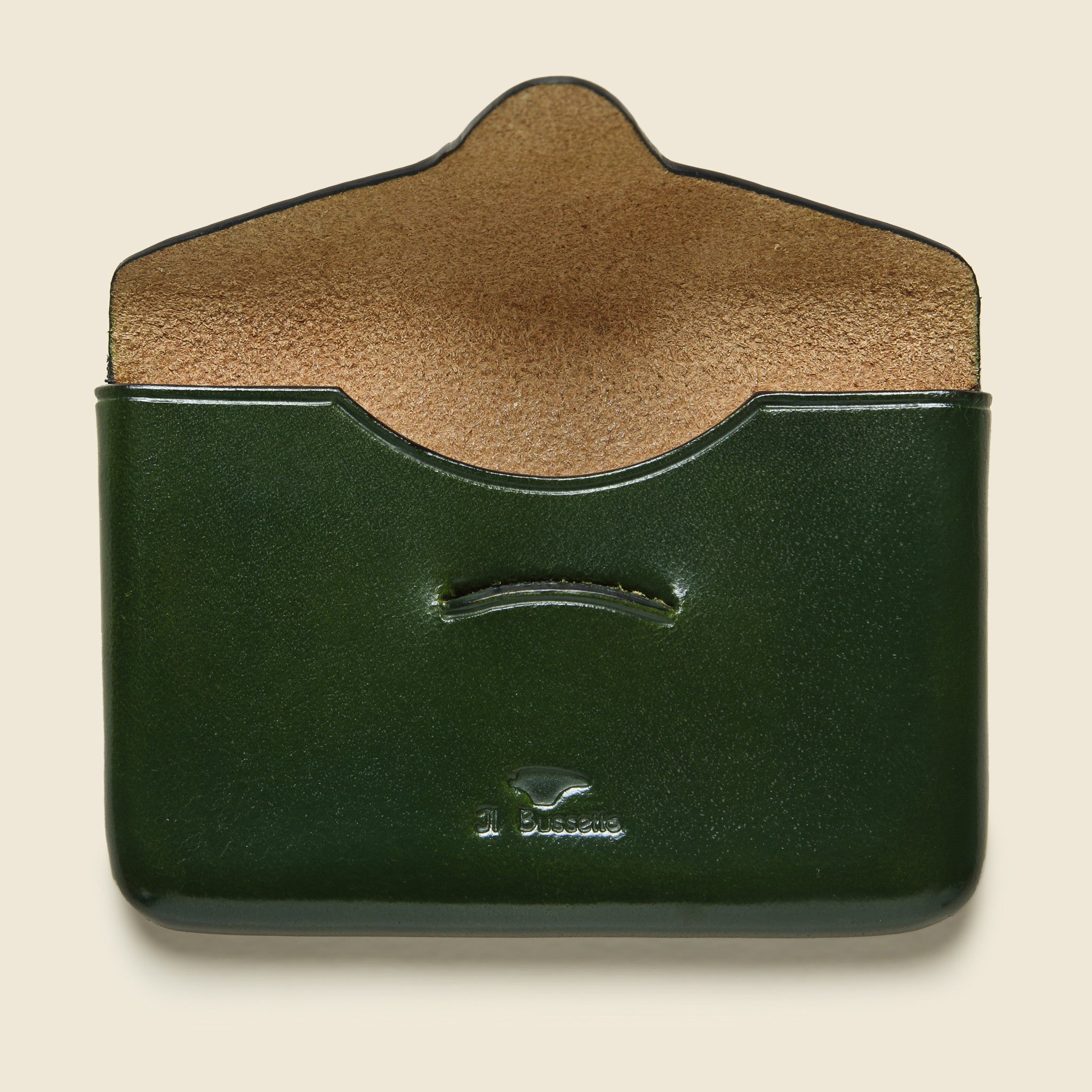 
                          Business Card Holder - Green - Il Bussetto - STAG Provisions - Accessories - Wallets
                        