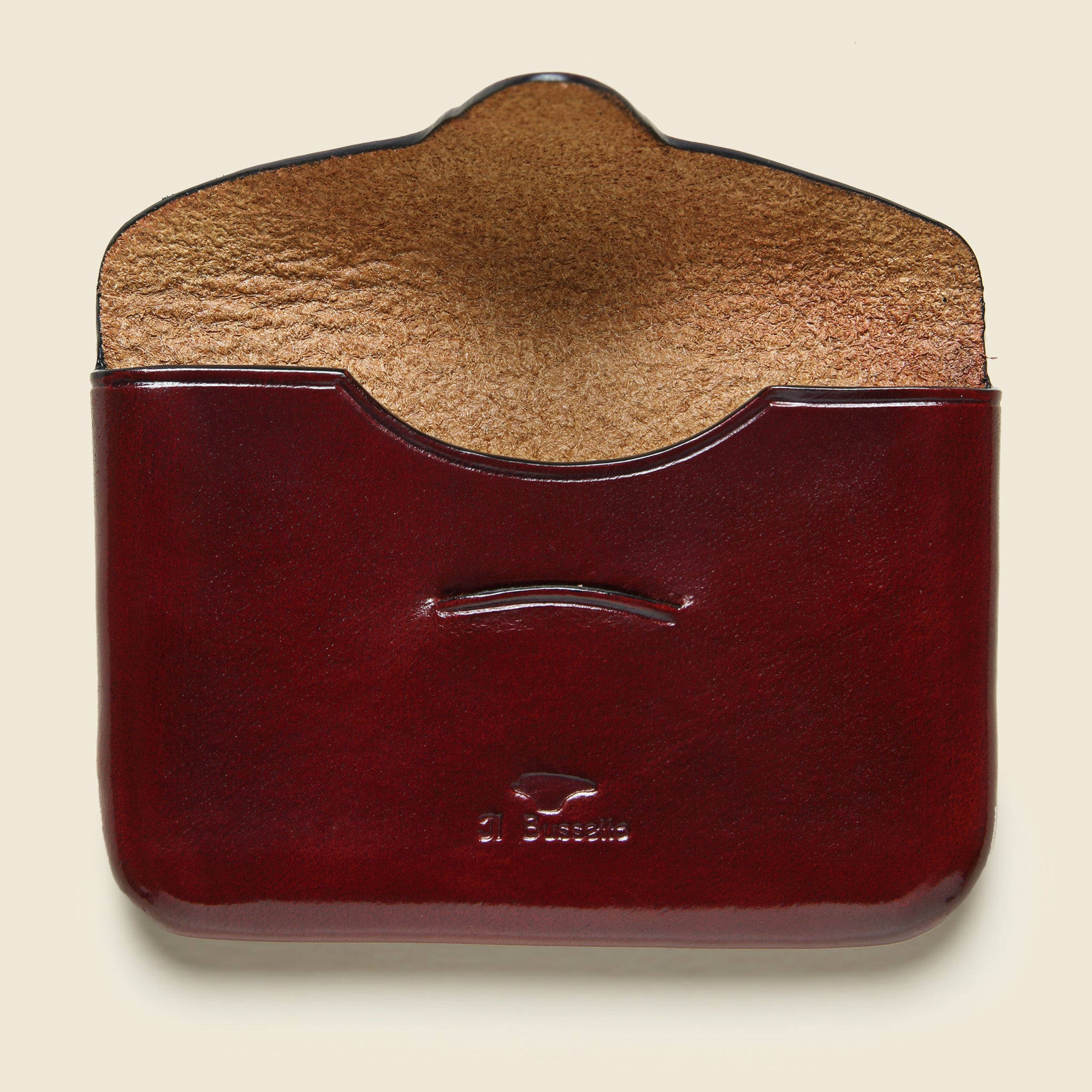 
                          Business Card Holder - Cherry - Il Bussetto - STAG Provisions - Accessories - Wallets
                        