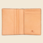 Bi-Fold Card Case - Evergreen - Il Bussetto - STAG Provisions - Accessories - Wallets