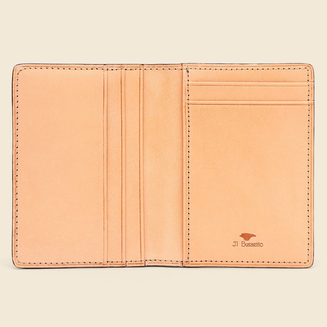 Bi-Fold Card Case - Fuchsia - Il Bussetto - STAG Provisions - Accessories - Wallets