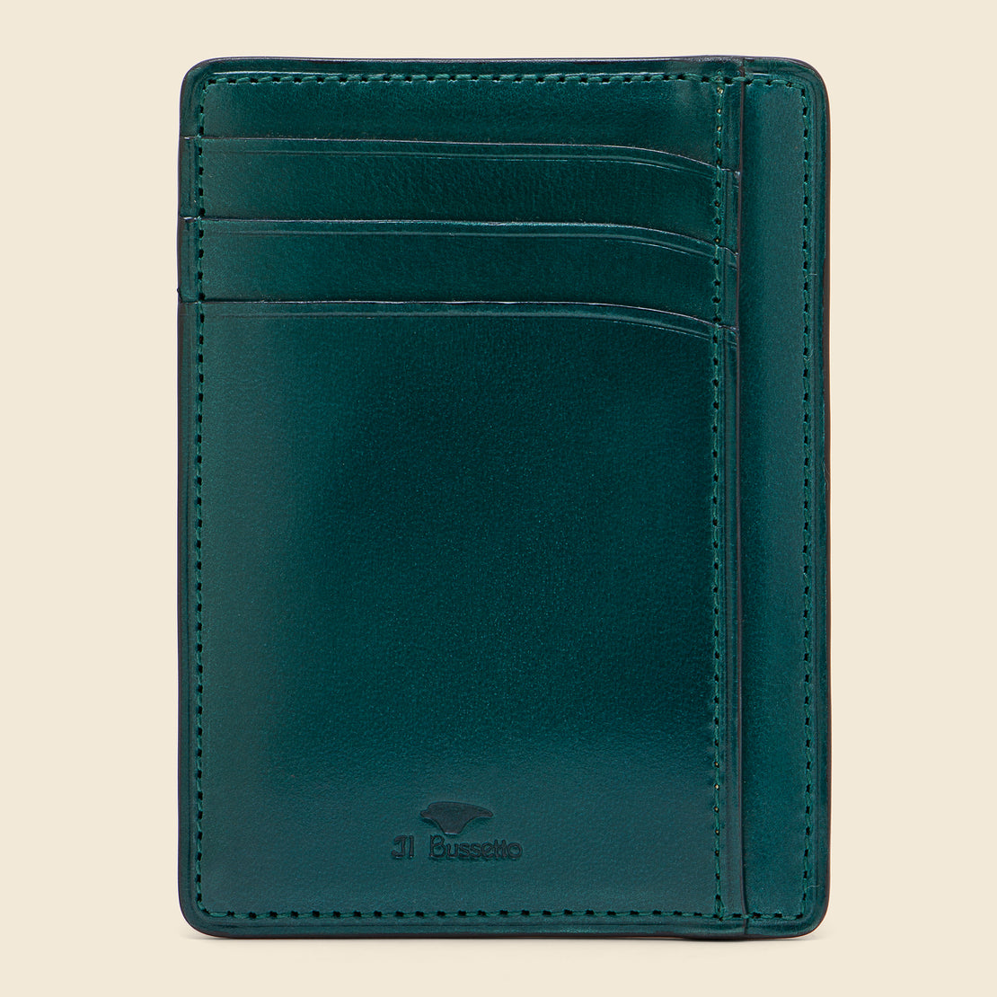 Il Bussetto Card and Document Case - Evergreen