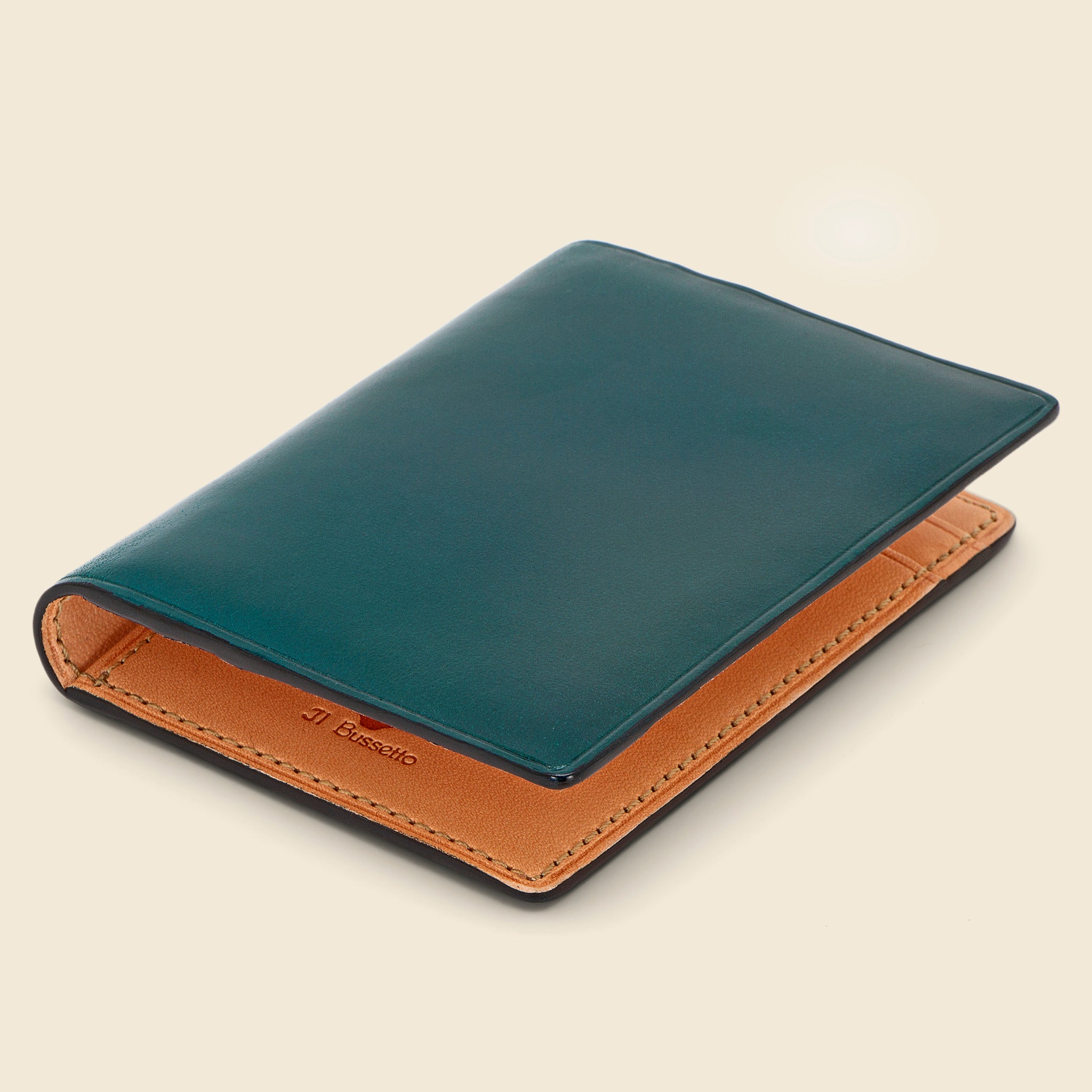 
                          Bi-Fold Card Case - Evergreen - Il Bussetto - STAG Provisions - Accessories - Wallets
                        