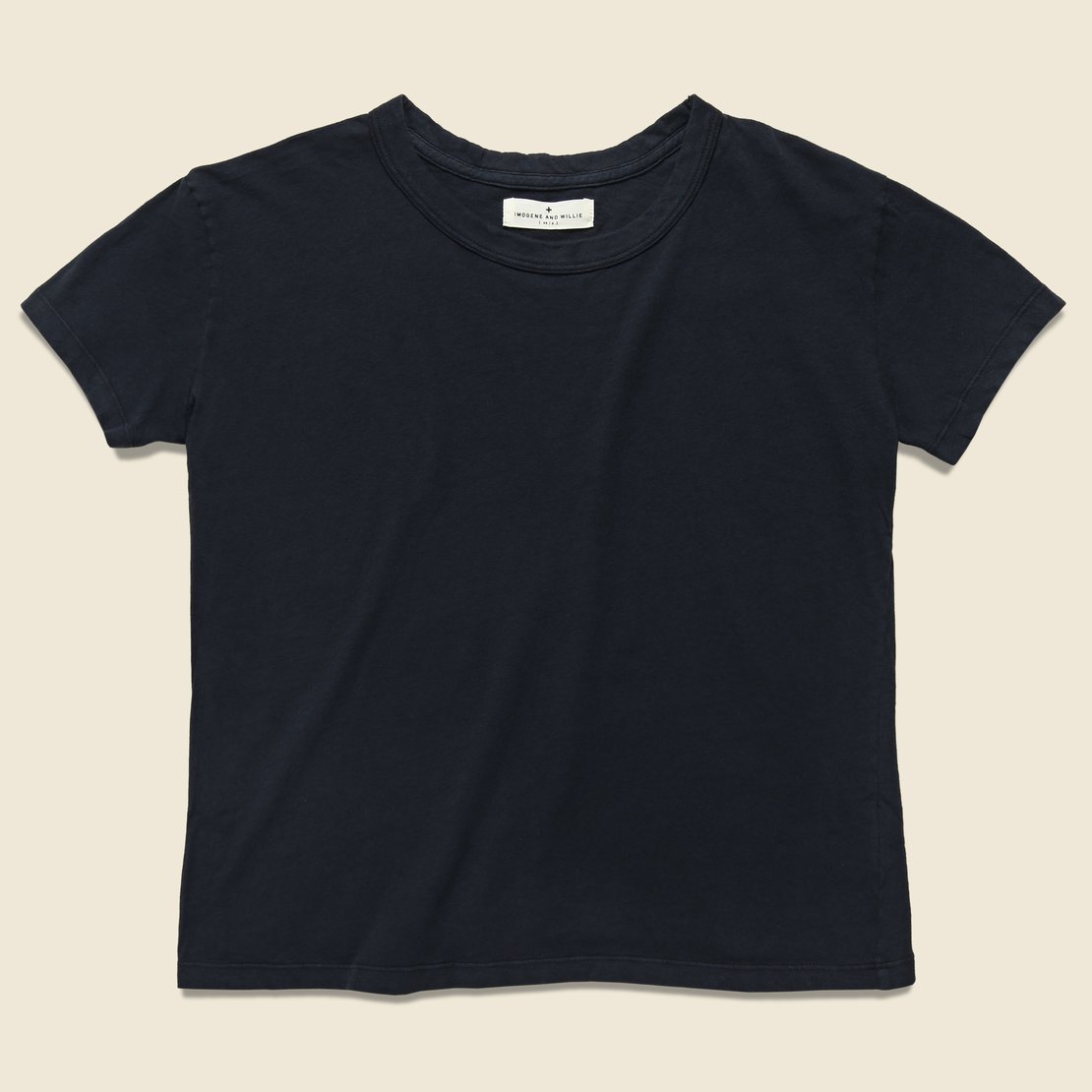 Imogene + Willie Drop Tee - Faded Black