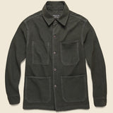 Jack Shirt Jacket - Over-Dyed Black - Imogene + Willie - STAG Provisions - Outerwear - Shirt Jacket
