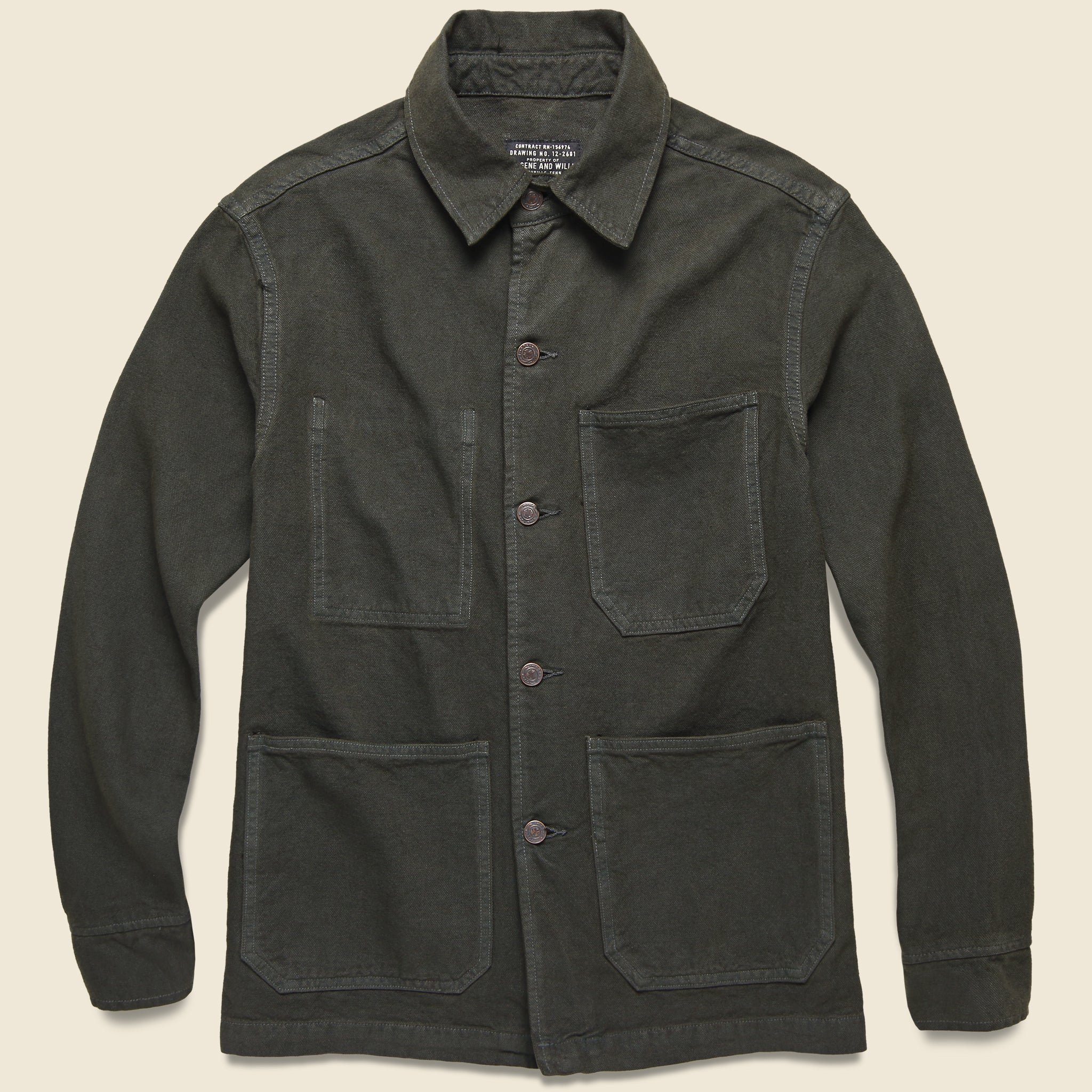 Jack Shirt Jacket - Over-Dyed Black - Imogene + Willie - STAG Provisions - Outerwear - Shirt Jacket