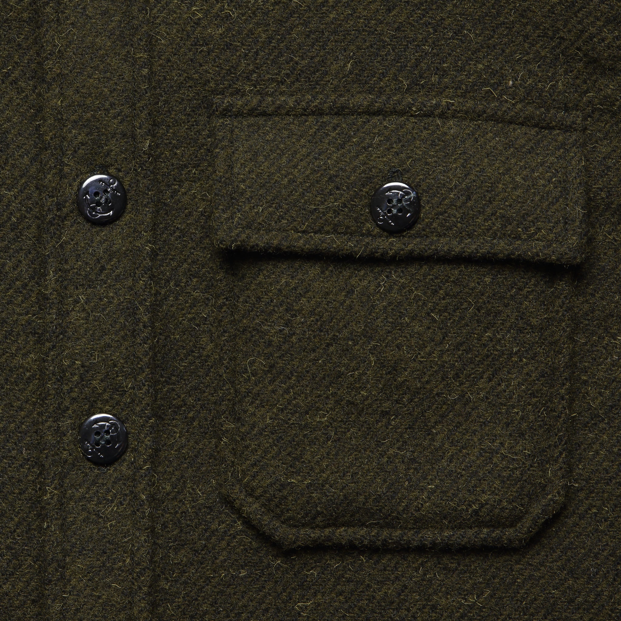 
                          Hall CPO Overshirt - Olive Tweed - Imogene + Willie - STAG Provisions - Tops - L/S Woven - Overshirt
                        