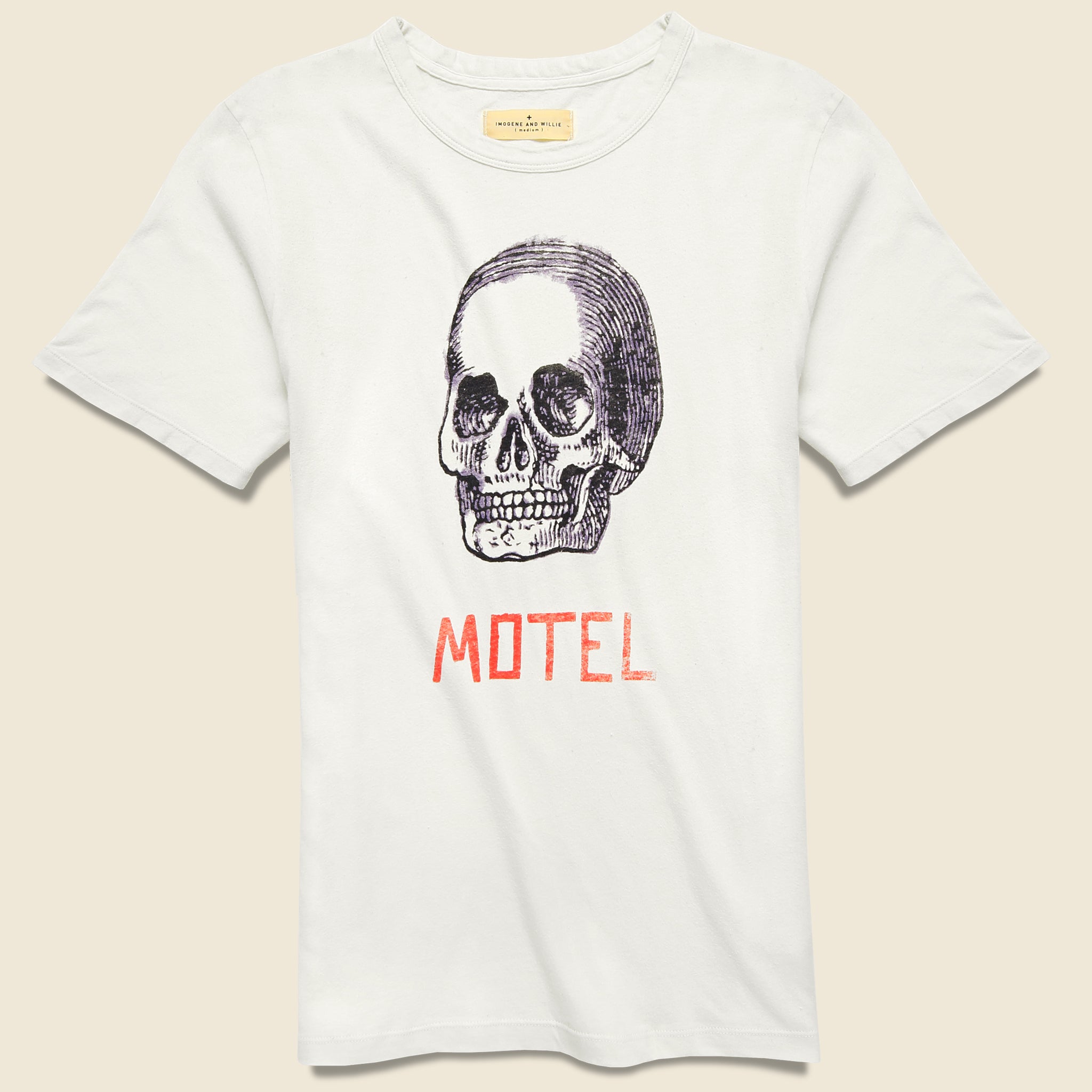 Motel Tee - White - Imogene + Willie - STAG Provisions - Tops - S/S Tee - Graphic