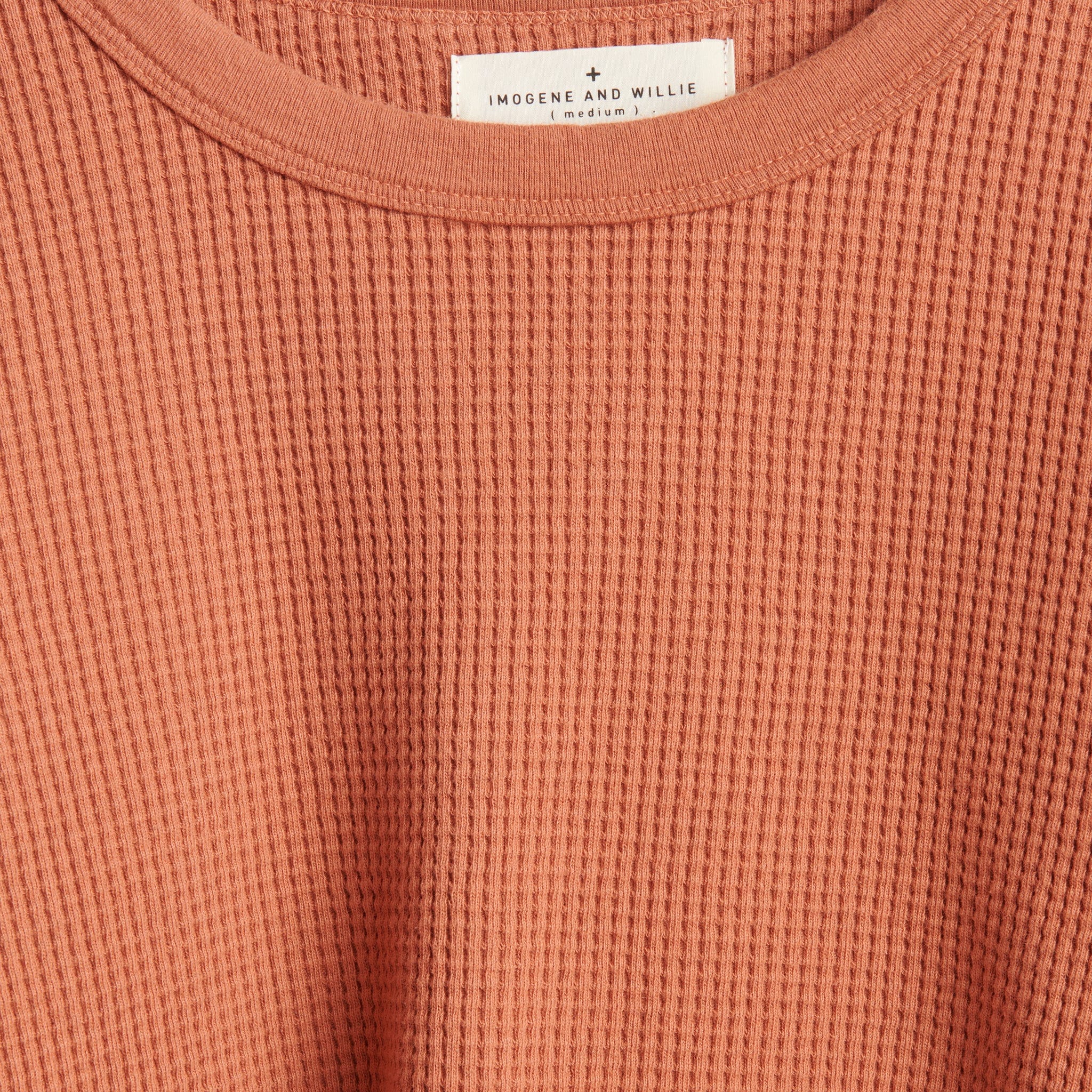 
                          Waffle Thermal Tee - Monarch - Imogene + Willie - STAG Provisions - W - Tops - L/S Tee
                        