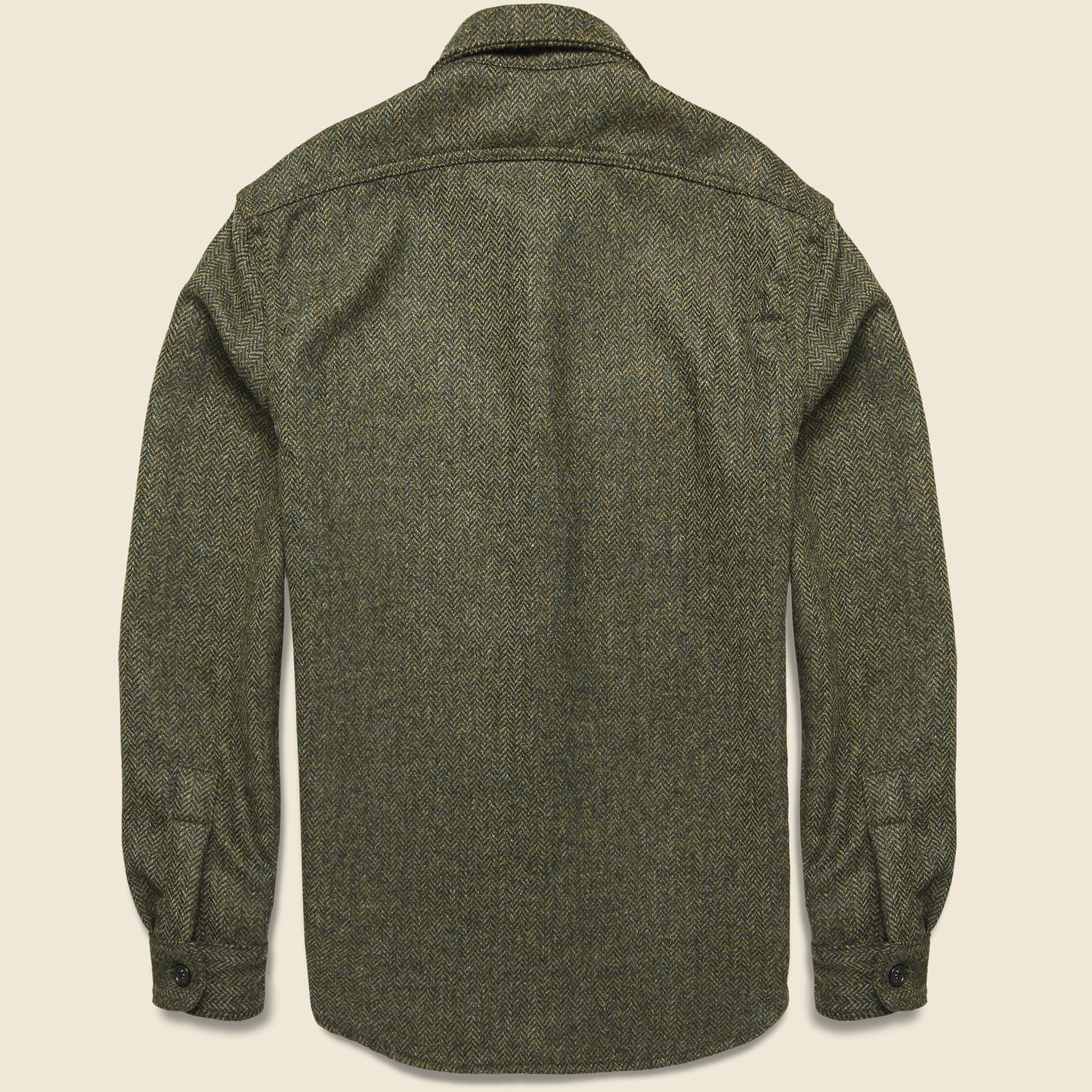 
                          Hall CPO Wool Overshirt - Green - Imogene + Willie - STAG Provisions - Tops - L/S Woven - Overshirt
                        