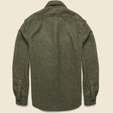 Hall CPO Wool Overshirt - Green - Imogene + Willie - STAG Provisions - Tops - L/S Woven - Overshirt