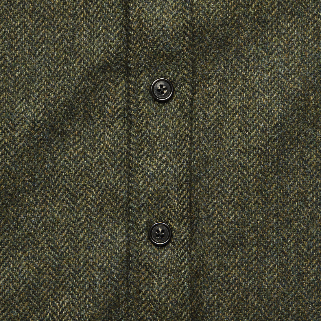 Hall CPO Wool Overshirt - Green