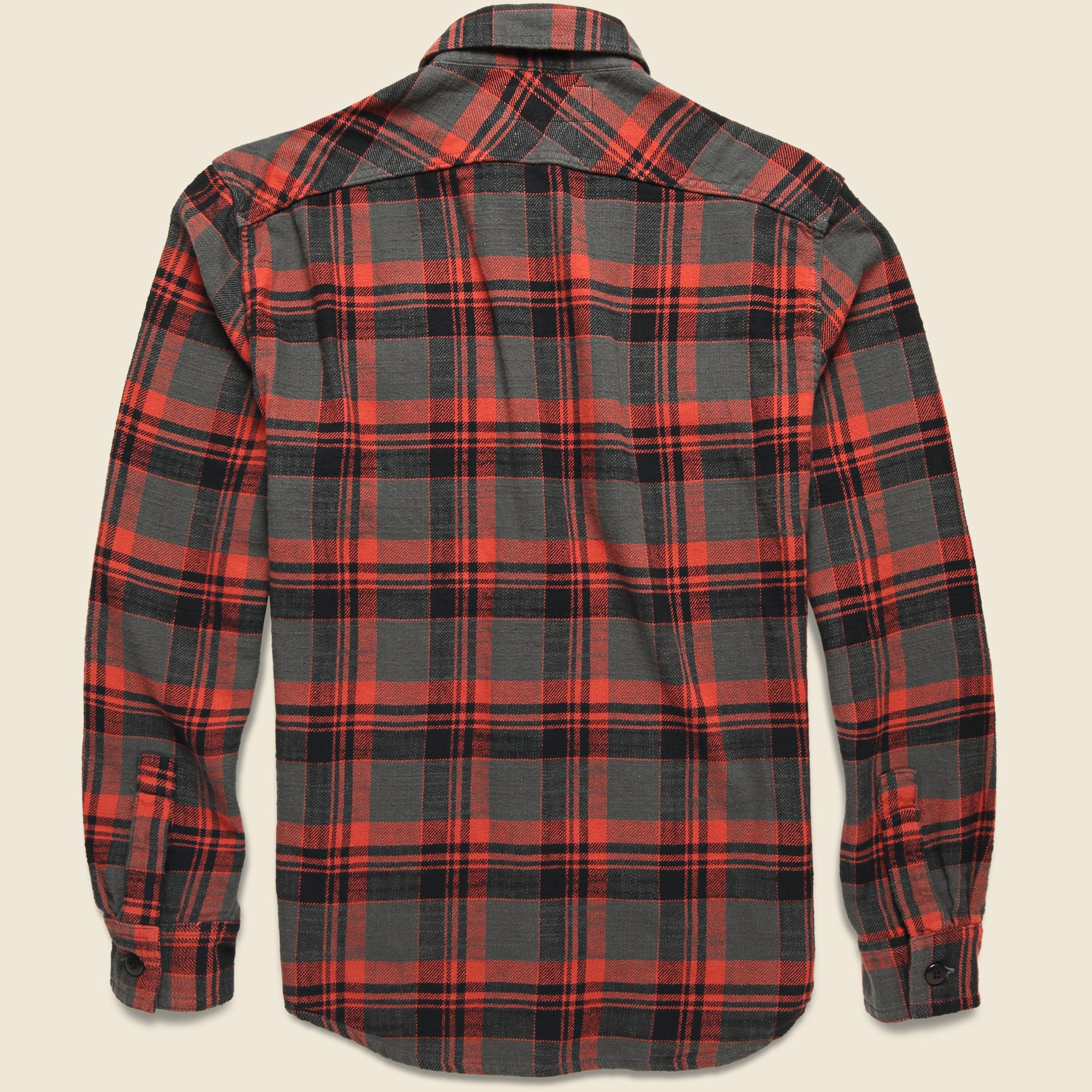 
                          Earl Flannel - Caldera Red Plaid - Imogene + Willie - STAG Provisions - Tops - L/S Woven - Plaid
                        