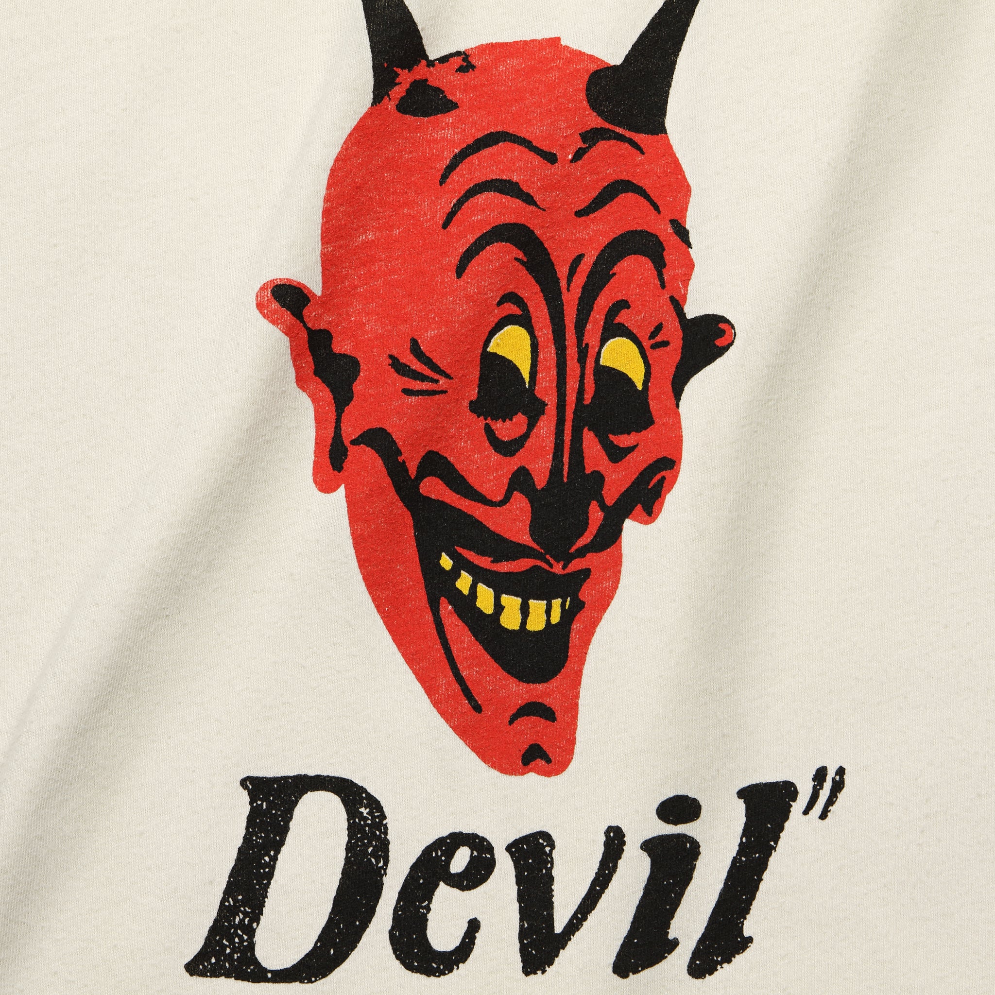 
                          Lucky Devil Tee - Vintage White - Imogene + Willie - STAG Provisions - Tops - S/S Tee - Graphic
                        