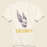 Triumph Tee - White - Imogene + Willie - STAG Provisions - Tops - S/S Tee - Graphic