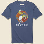 Till Next Time Tee - Blue - Imogene + Willie - STAG Provisions - Tops - S/S Tee - Graphic