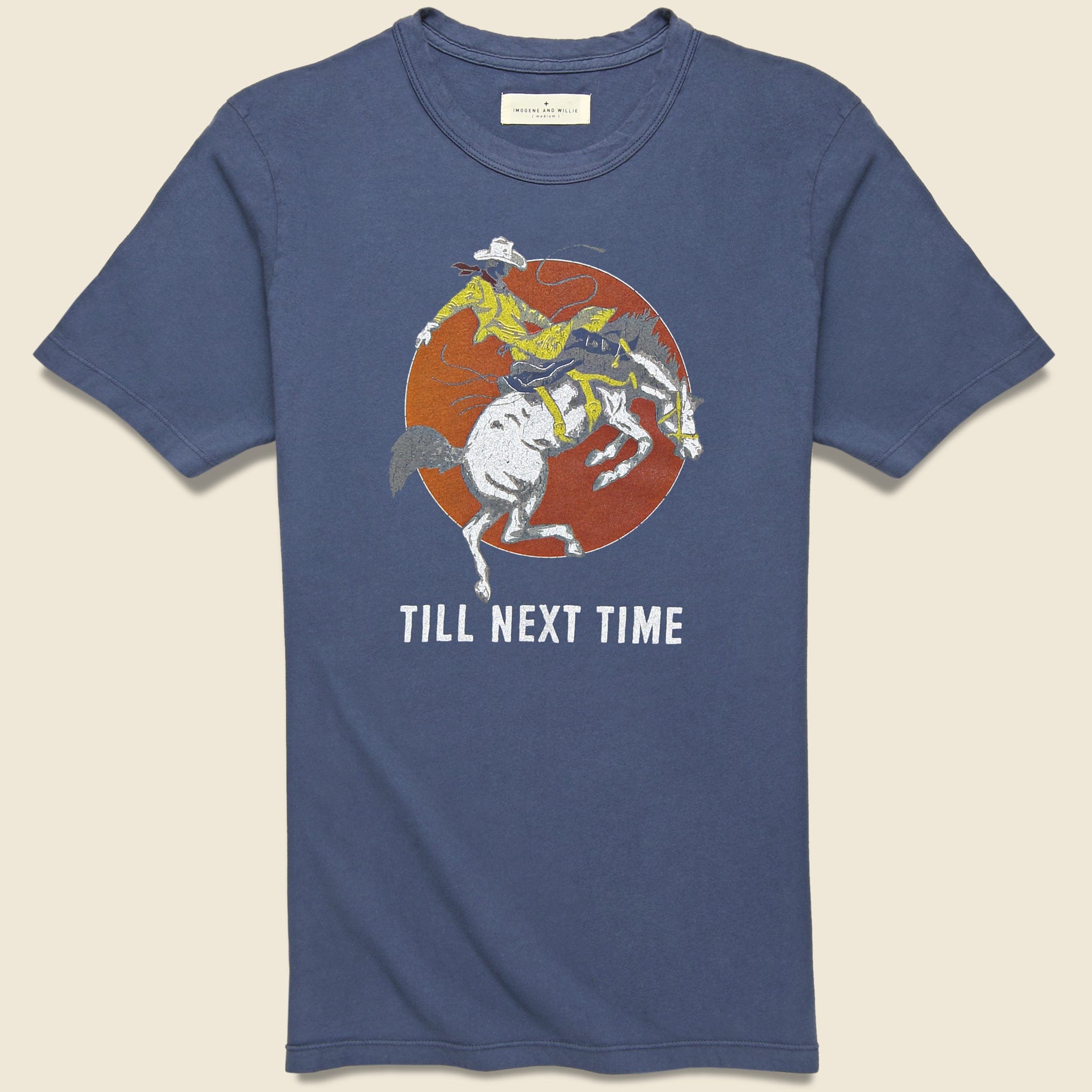 Till Next Time Tee - Blue - Imogene + Willie - STAG Provisions - Tops - S/S Tee - Graphic