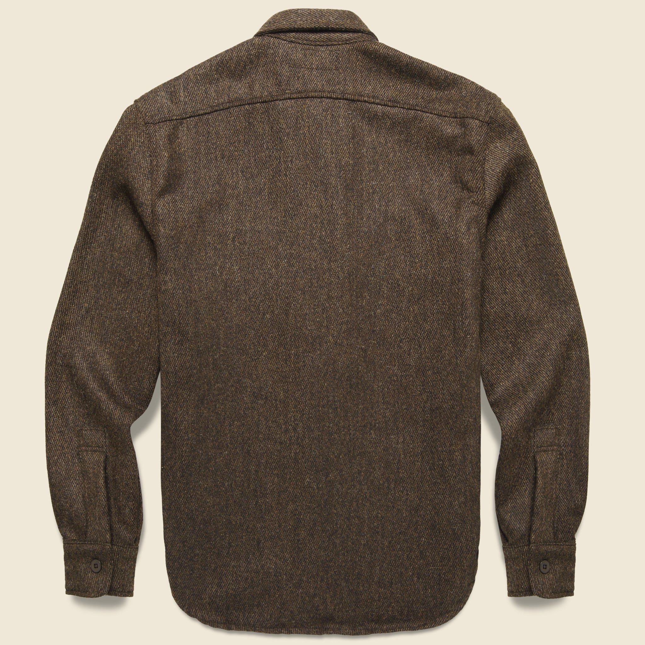 
                          Hall CPO Wool Overshirt - Brown - Imogene + Willie - STAG Provisions - Tops - L/S Woven - Overshirt
                        