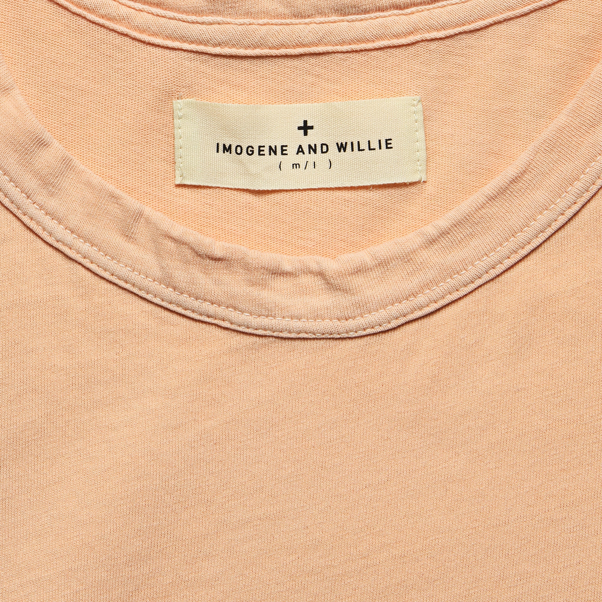 
                          Drop Tee -  Blush - Imogene + Willie - STAG Provisions - W - Tops - S/S Tee
                        