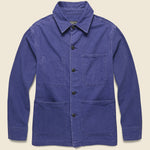Jack Jacket - French Blue - Imogene + Willie - STAG Provisions - Outerwear - Shirt Jacket