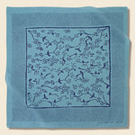 Oasis Rose Bandana - Faded Blue - Imogene + Willie - STAG Provisions - Accessories - Bandanas