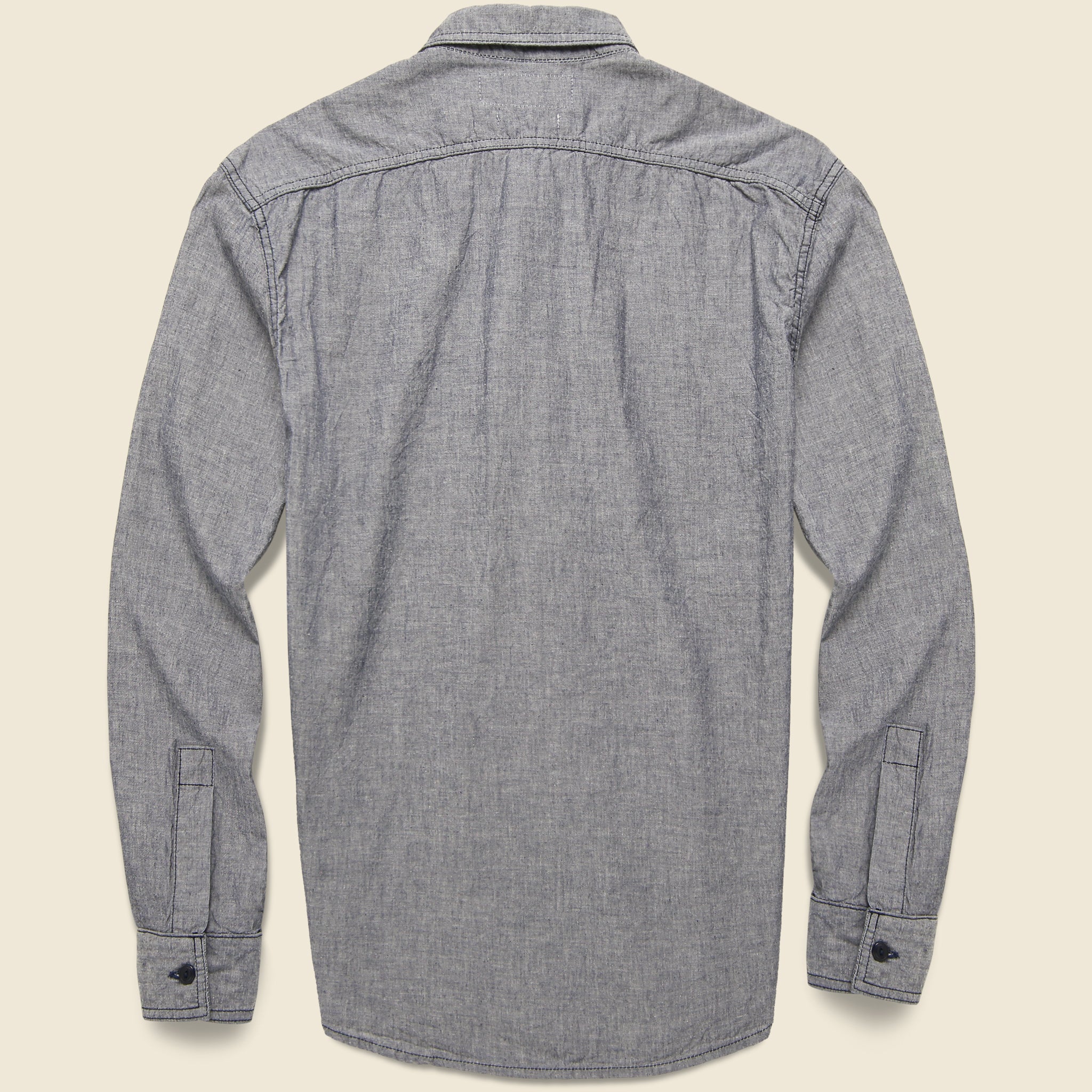 
                          Carter Chambray Shirt - Grey - Imogene + Willie - STAG Provisions - Tops - L/S Woven - Solid
                        