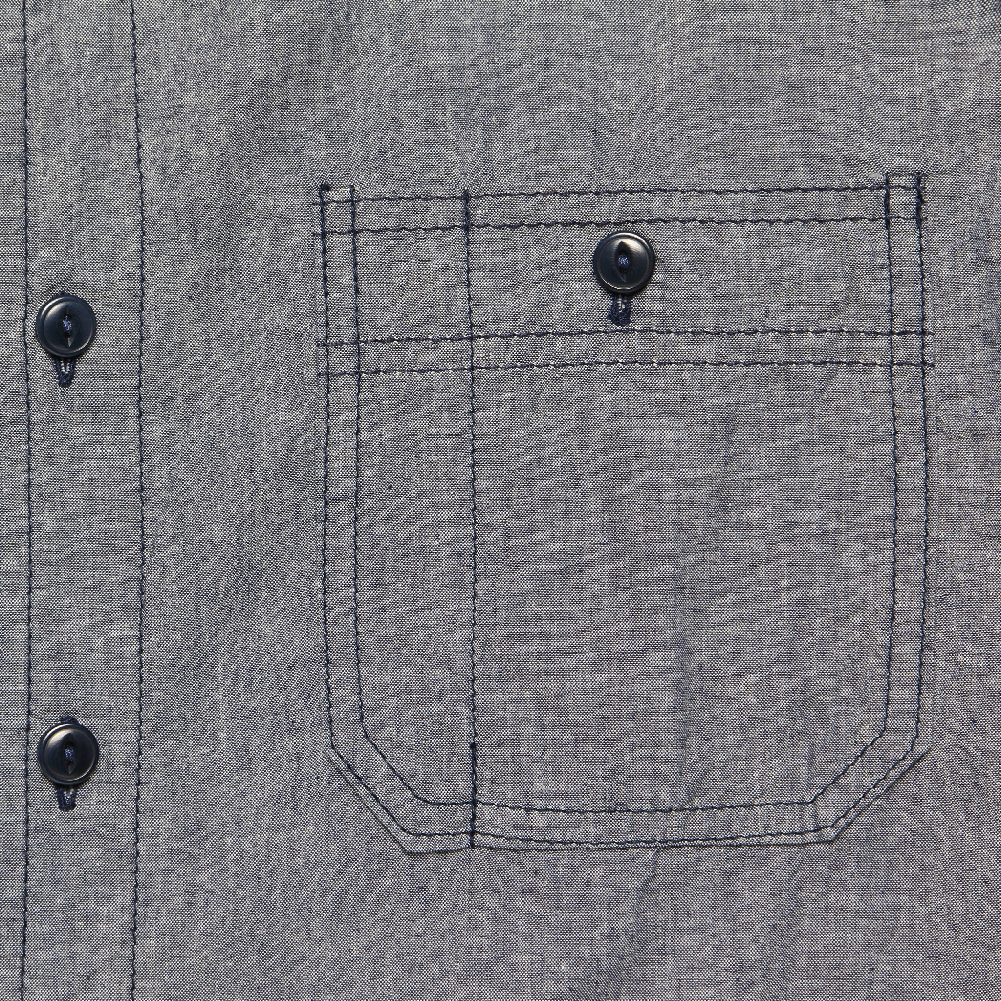 Carter Chambray Shirt - Grey - Imogene + Willie - STAG Provisions - Tops - L/S Woven - Solid