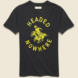 Headed Nowhere Tee - Black - Imogene + Willie - STAG Provisions - Tops - S/S Tee - Graphic