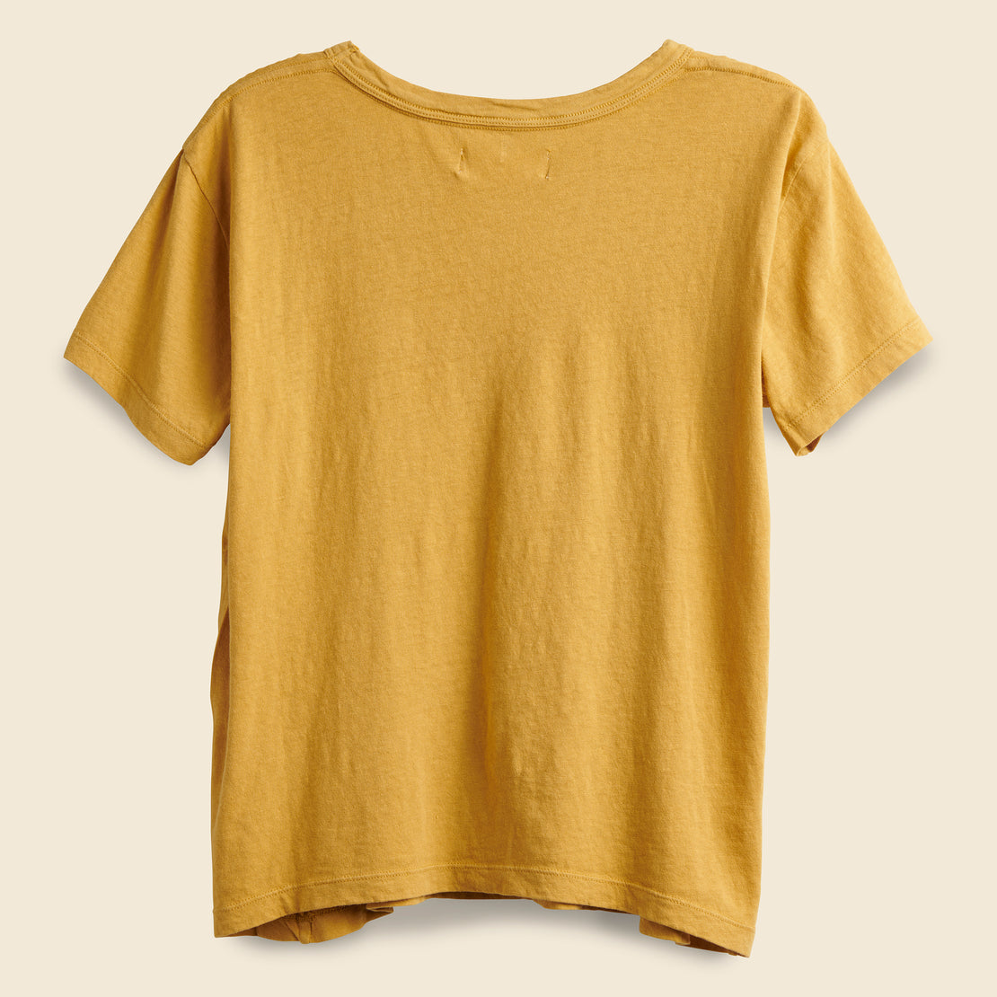 Drop Tee - Mustard - Imogene + Willie - STAG Provisions - W - Tops - S/S Tee