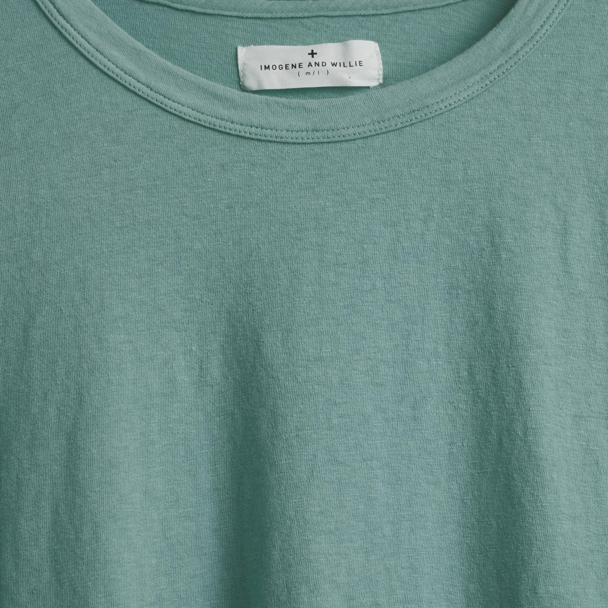 
                          Drop Tee - Dusty Blue - Imogene + Willie - STAG Provisions - W - Tops - S/S Tee
                        