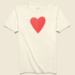 Heart Tee - Vintage White - Imogene + Willie - STAG Provisions - Tops - S/S Tee - Graphic