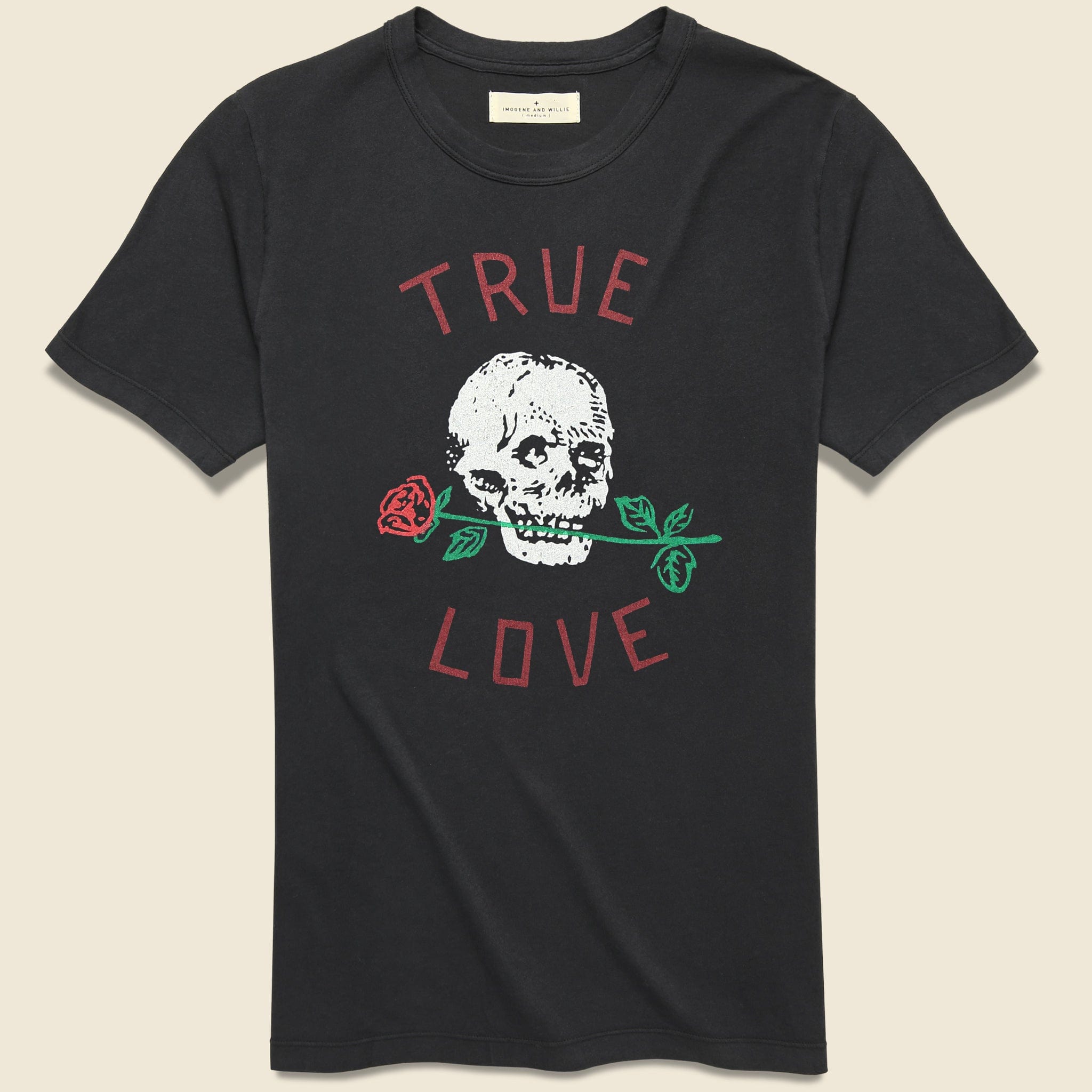 True Love Tee - Black - Imogene + Willie - STAG Provisions - Tops - S/S Tee - Graphic