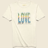 Love Tee - Vintage White - Imogene + Willie - STAG Provisions - Tops - S/S Tee - Graphic