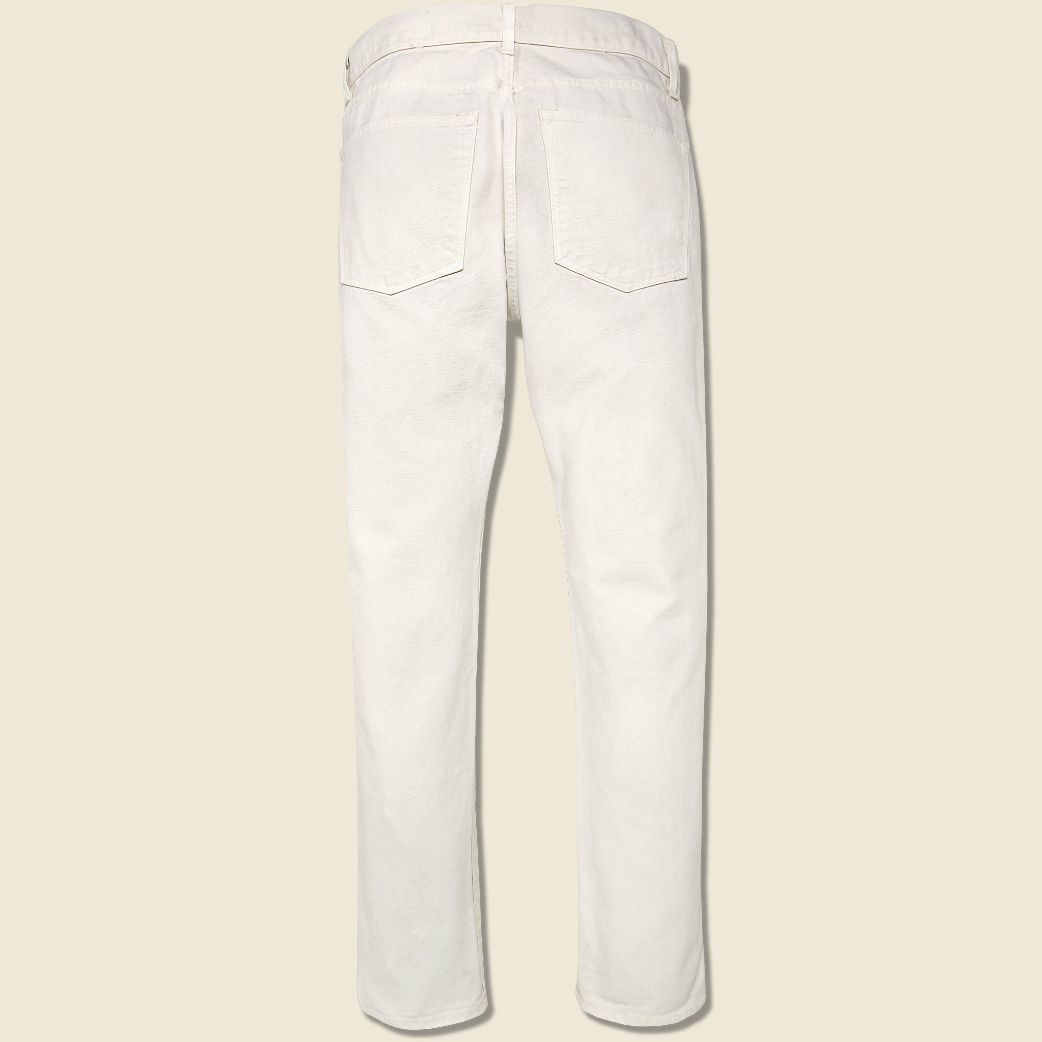 
                          Barton Slim Jean - Ojai (White) - Imogene + Willie - STAG Provisions - Pants - Denim
                        