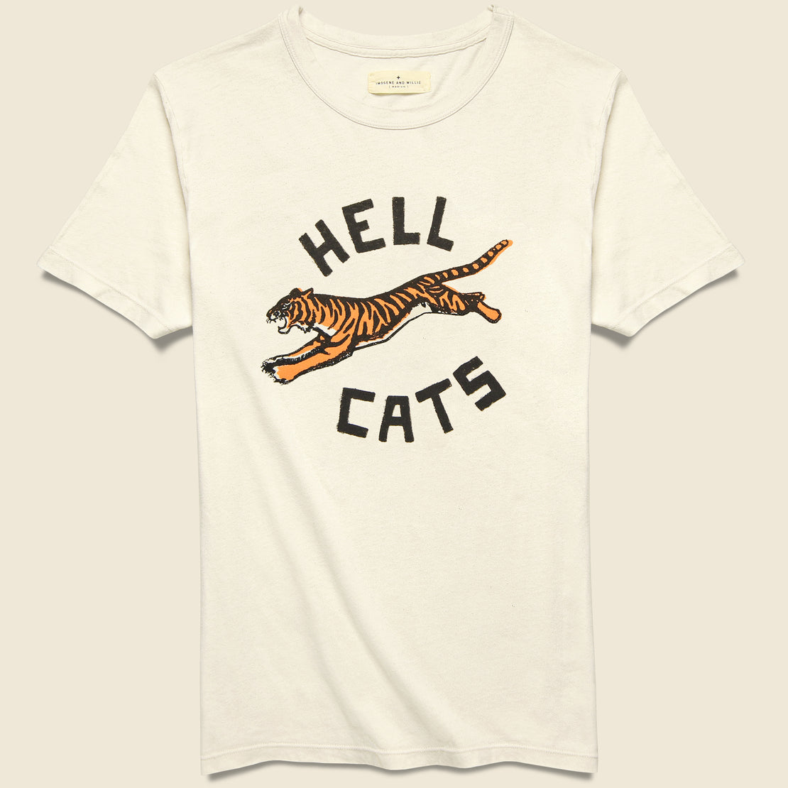 Imogene + Willie Hell Cats Tee - Vintage White