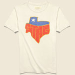 STAG Texas Tee - Vintage White - Imogene + Willie - STAG Provisions - Tops - S/S Tee - Graphic