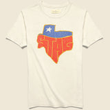 STAG Texas Tee - Vintage White - Imogene + Willie - STAG Provisions - Tops - S/S Tee - Graphic