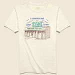 STAG Storefront Tee - Vintage White - Imogene + Willie - STAG Provisions - Tops - S/S Tee - Graphic